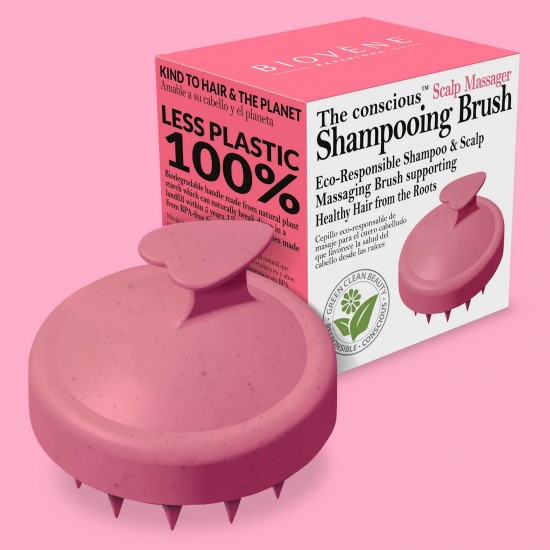 Biodegradable Scalp Massager & Shampooing Brush - Масажер за скалп