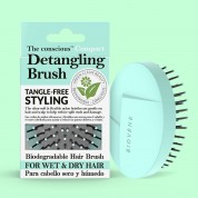 Detangling Brush - Биоразградлив компактен чешел за лесно расчешлување - Зелен -OUTLET