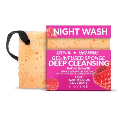 NIGHT WASH DETOX SPONGE - Сунѓер за длабинско чистење на кожата со ретинол - 75 гр