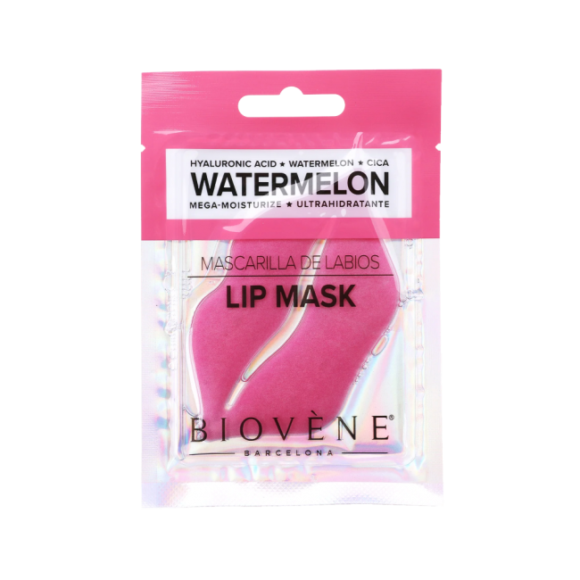 Watermelon Lip Treatment Mask - Мега-хидратантна маска за третман на усни со хијалуронска киселина и CICA