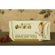 BAMBOO BABY WIPES-100% BIODEGRADABLE - Бамбусови биоразградливи влажни шамивчиња - 60парч.