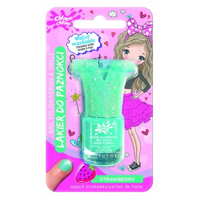 NAIL POLISH STRAWBERRY - ЛАК ЗА НОКТИ НА ВОДЕНА БАЗА 5 мл