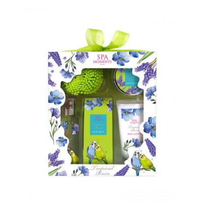 SPA Moments Tropical Rain Body Care Cosmetics Set