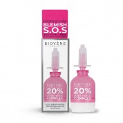 BLEMISH S.O.S-20% AHA+BHA - Третман за лице со 20% АХА и БХА киселини - 10мл.