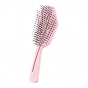 Detangling Hair Brush - Биоразградлива четка со рачка за лесно расчешлување - Ладно розова