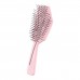 Detangling Hair Brush - Биоразградлива четка со рачка за лесно расчешлување - Ладно розова