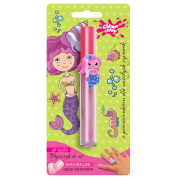 Chlapu Chlap Lip Gloss Little Mermaid Lip Balm + Ring - Сјај за усни со прстен со вкус на Мачмелоу